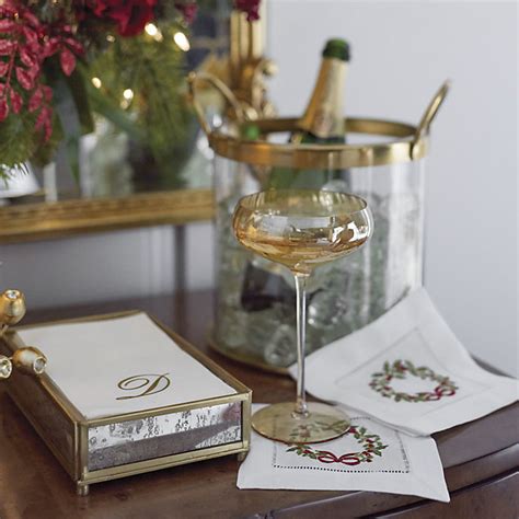 Single-Monogram Guest Towels 50-Pack with Linen-Like 3-Ply Tissue ...