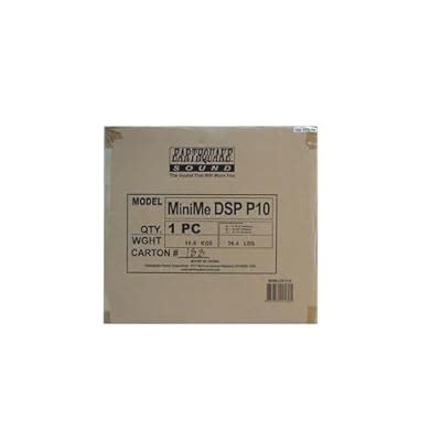 Earthquake Sound MiniMe DSP P-10 10-inch Powered India | Ubuy