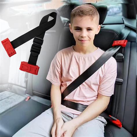 JAPARA Kids Seat Belt Adjuster,Car Seatbelt Adjuster with Clip and ...