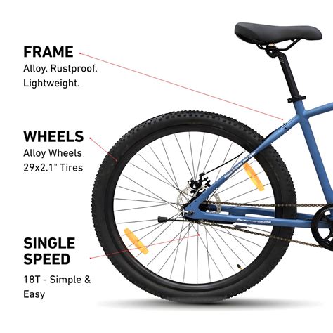 Zozila Lite, Single Speed MTB Alloy Frame 27.5T & 29T - Omobikes – OMOBIKES