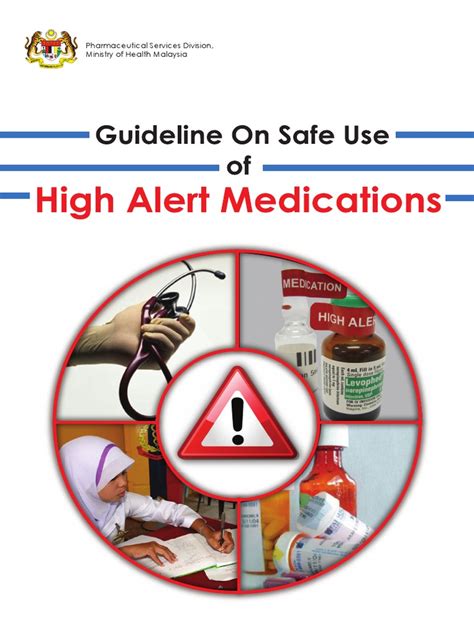 Guideline Safe Use High Alert Medication PDF | PDF