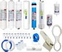 ONE RO Complete RO service filter kit of 100 GPD HI TDS (3000) Hi FLow ...