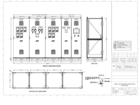 Image result for Electrical Control Panel Layout Drawing