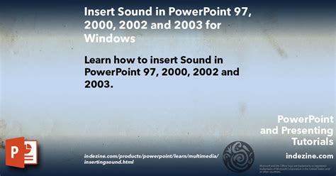 Image result for PowerPoint Sound Effects Tutorial
