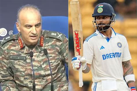 DGMO Rajiv Ghai mentions Virat Kohli's test retirement in press conference