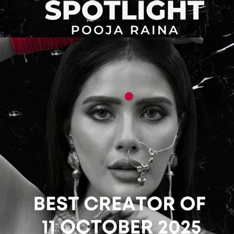 Pooja Raina — Creator on Clikker