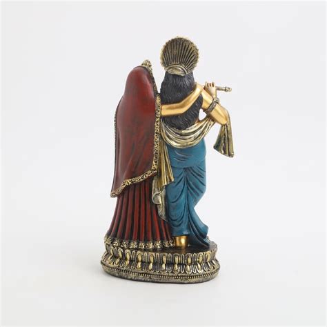 Buy Alpana Polyresin Krishna and Radha Figurine from Home Centre at ...