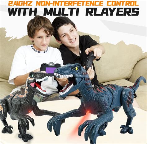 Buy APOBATK Remote Control Dinosaur Toys for Kid - Walking Dinosaur ...