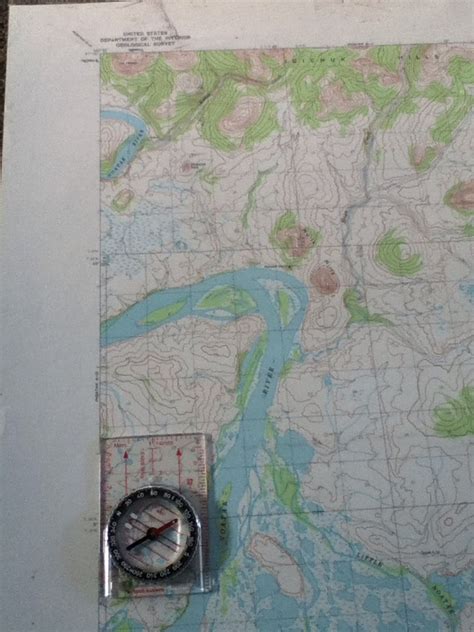 Image result for How to Use a Compass Map
