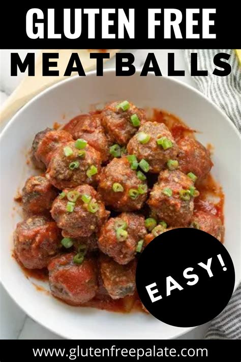 Gluten free meatballs recipe – Artofit