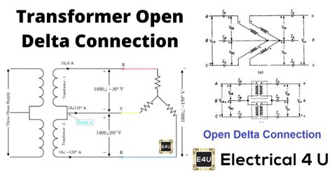 Open Delta Open Wye Transformer Connection 的图像结果