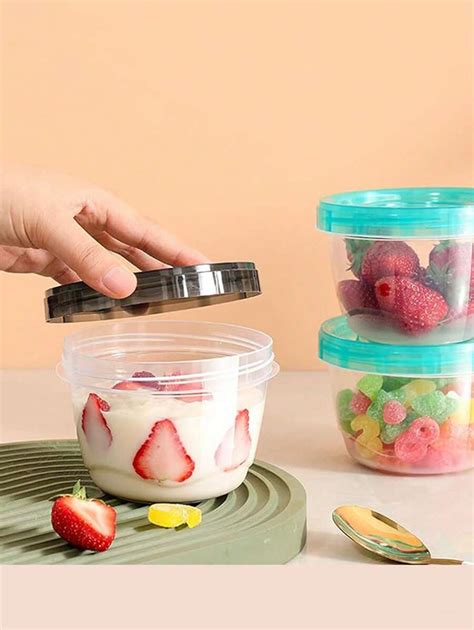 Freezer Containers With Lids, Reusable Deli Containers, Round Food ...