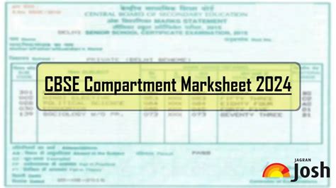 CBSE Compartment Marksheet 2024: When, Where and How To Download?