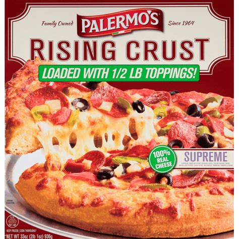 Buy Palermos Rising Crust Supreme Frozen Pizza, 33 oz Online in India ...