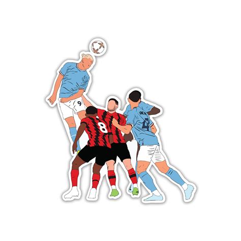 HALAAND AIRLINES - ERLING HALAAND STICKER – STICKYFUNK PREMIUM STICKERS