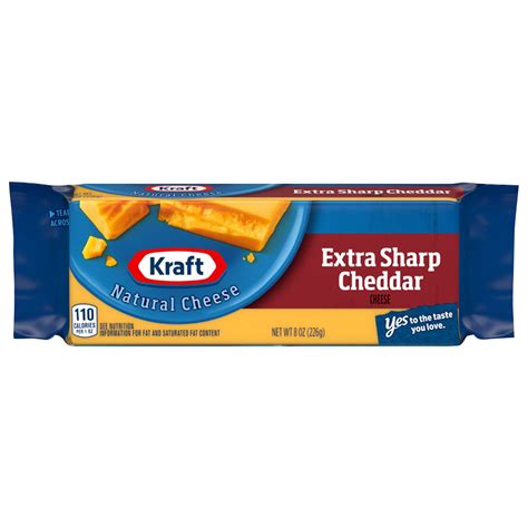 Extra Sharp Cheddar - Kraft Natural Cheese