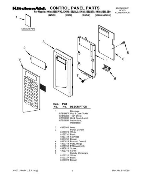 Image result for KitchenAid Control Panel Replacement