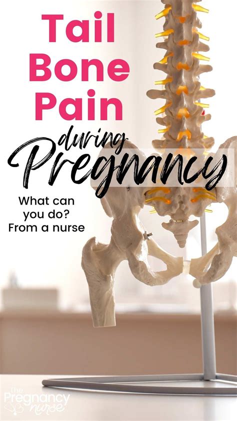If you're pregnant and are experiencing tailbone pain, don't worry, you ...