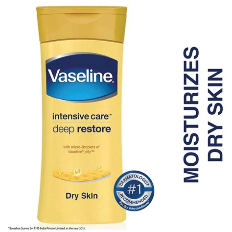 Buy VASELINE INTENSIVE CARE DEEP RESTORE BODY LOTION BOTTLE OF 200 ML ...