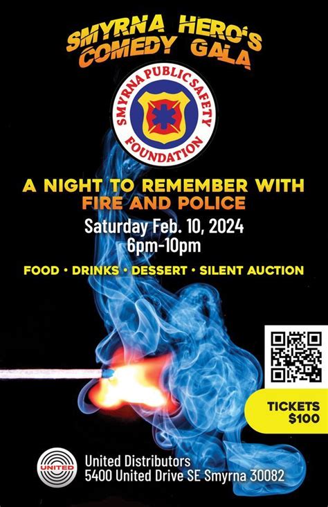 Smyrna Hero Gala Comedy Dinner, 5400 United Dr SE, Smyrna, GA 30082 ...