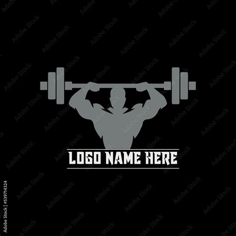 Bodybuilder Gym Logo 的图像结果
