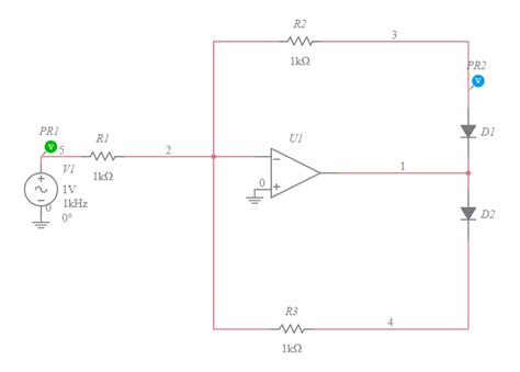 Image result for Precision Rectifier Circuit Multisim
