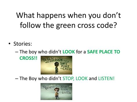 Image result for Green Cross Code 2019