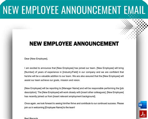 New Employee Announcement 9 New Employee Announcement Ideas With