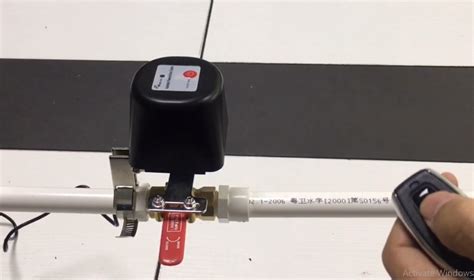 Smart Valve for Remote Controlled Water and Gas Supply Lines