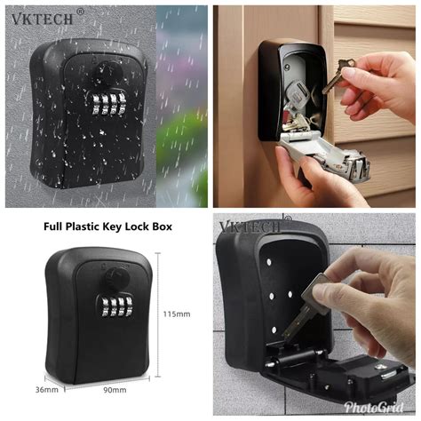 Image result for Weatherproof Key Lock Box