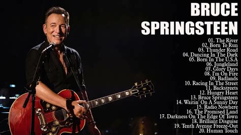 Bruce Springsteen Best Songs Playlist 2021 🎶 Bruce Springsteen Greatest ...