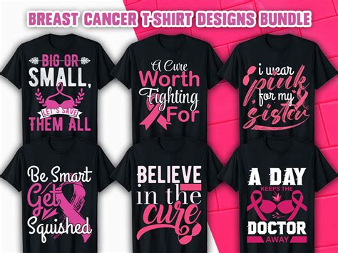 Breast Cancer Awarness T-shirt designs Bundle on Behance