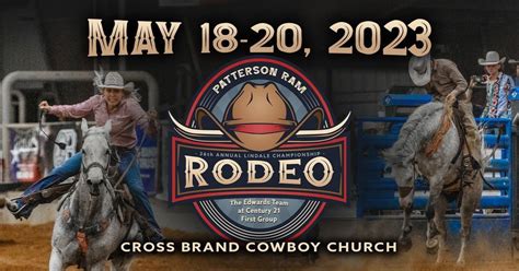 2023 LACC Lindale Championship Rodeo, Cross Brand Arena, Tyler, 18 May