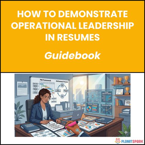 How to Demonstrate Operational Leadership in Resumes | PlanetSpark