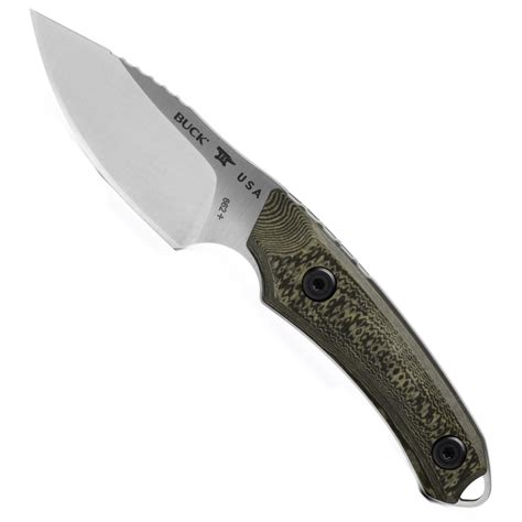 Buck 662 Alpha Scout Pro Fixed Blade Knife, Satin Drop Point | BladeOps