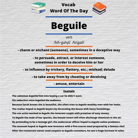 Beguile Meaning