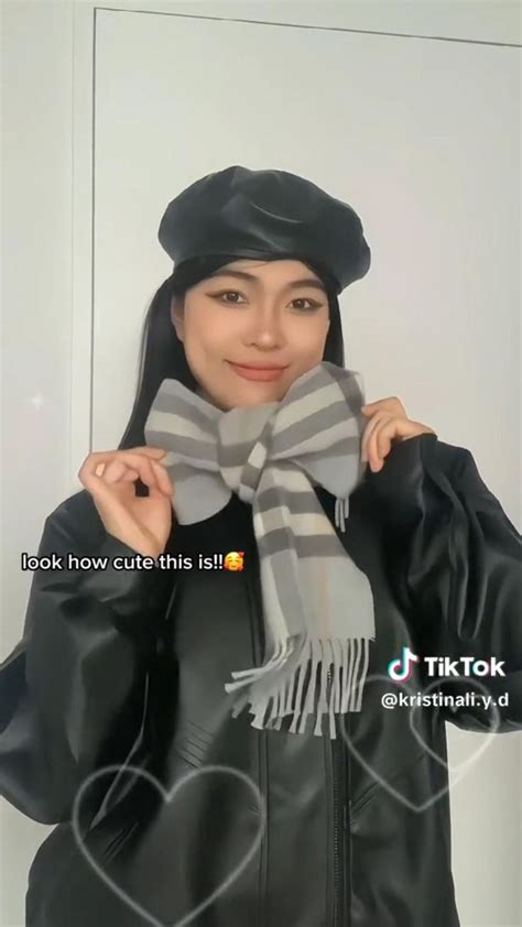 Image result for Bow Scarf Tutorial