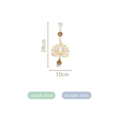 Decorative Lotus Wall Hangings Set Of 12 Online - Premium Wall ...