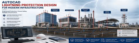 AutoCAD Lightning Protection Design for Modern Infrastructure | LPES ...