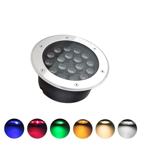 Buy EECCO IP68 LED Waterproof Underground Light Recessed Garden ...