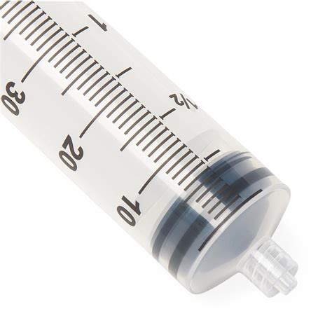 Medline Sterile Luer Lock Syringe, 60 mL | HHCS