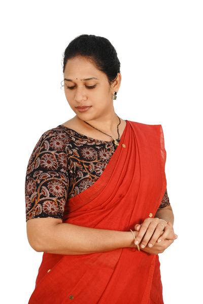 Boat Neck 10 Hands Blouse – Manav Kalamkari