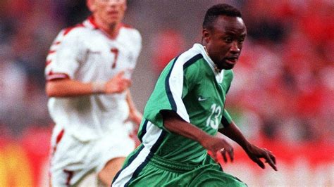Tijani Babangida Goal 76' | Nigeria vs Denmark | 1998 FIFA World Cup ...