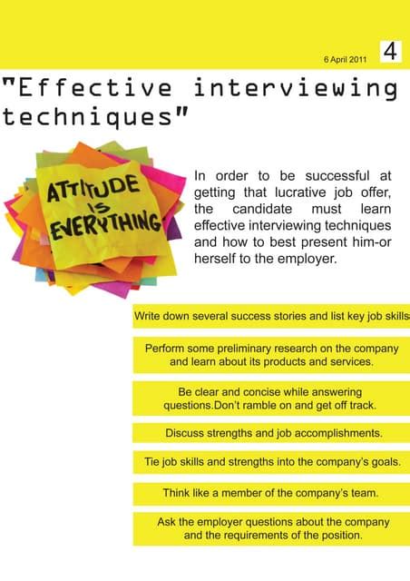 Image result for Interview Techniques