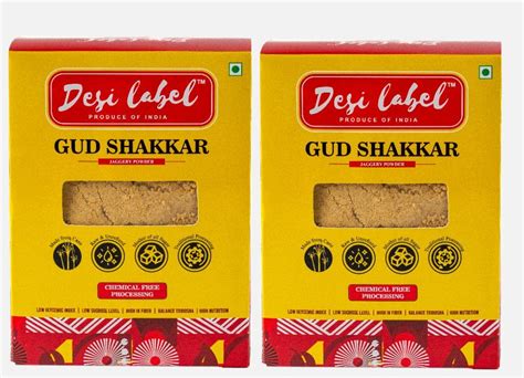 Desi Label Jaggery Powder for Tea, Coffee, Milk | Natural Homemade ...