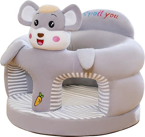 Amazon.com : Baby Floor Seat Plush Baby Seats for Infants Sitting up ...