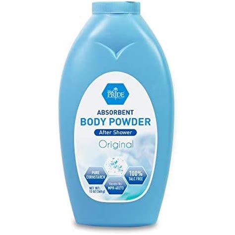 MED PRIDE Premium 100% Talc Free Baby Powder - Pure