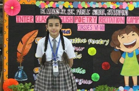 Intra School Competitions: St.Marks Sr Sec Public School Janak Puri