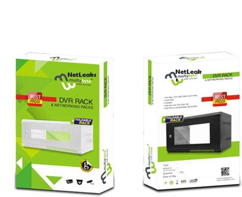 NetLeaks High Grade MultyByte Foldable Server Rack 2U CCTV/DVR/NVR ...