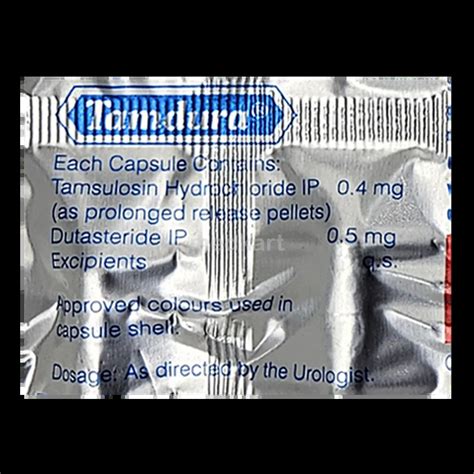 TAMDURA CAPSULE 10'S Price, Uses, Side Effects & Substitutes | Medkart